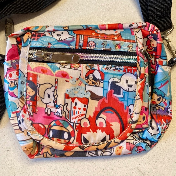 Anime Japanese Fashion Style Bag Streetwear Crossbody or Belted, Size OS - Picture 3 of 11